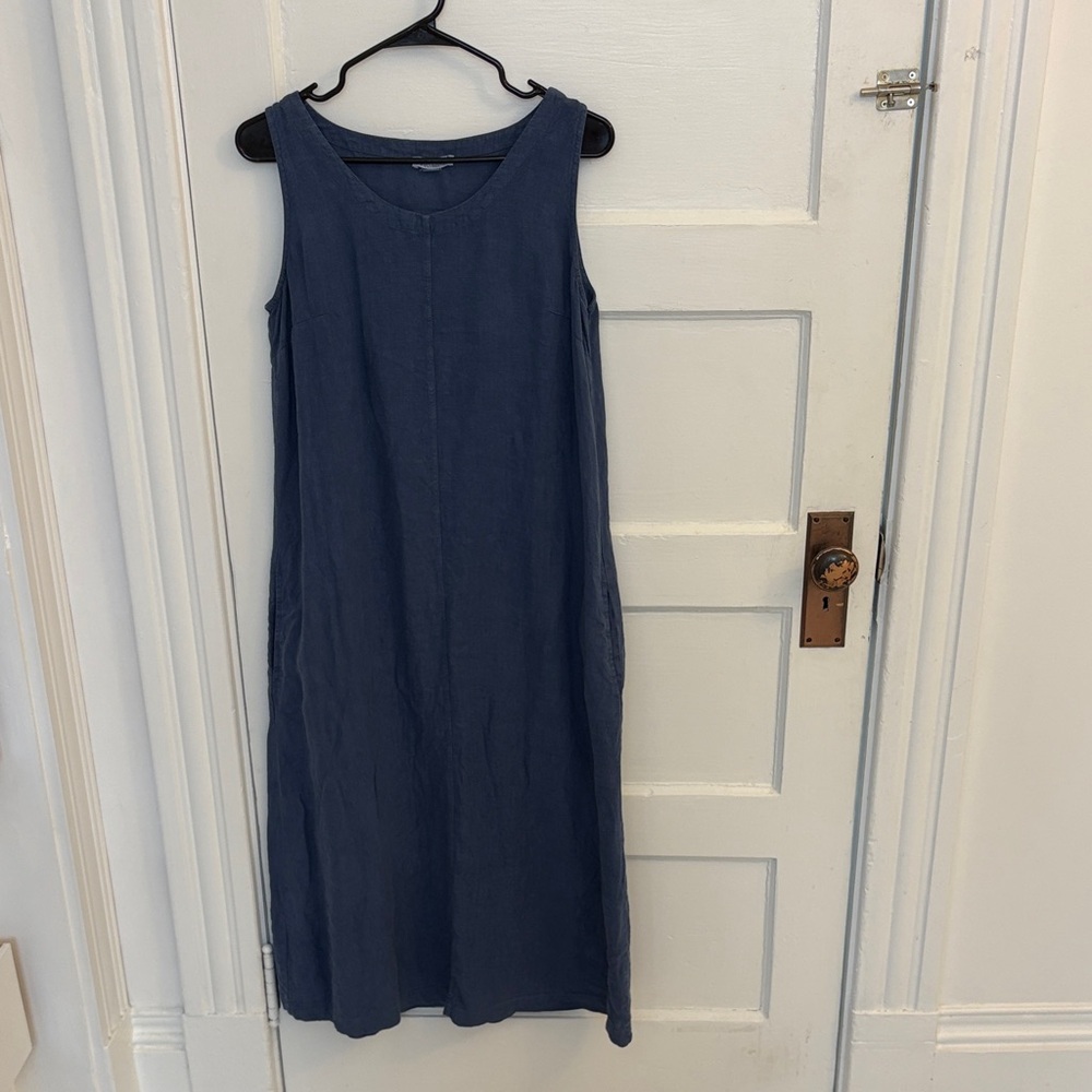 Dolcezza linen Sleeveless Dress